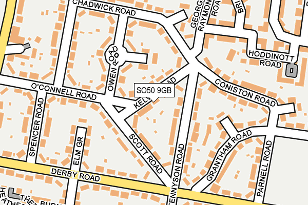 SO50 9GB map - OS OpenMap – Local (Ordnance Survey)