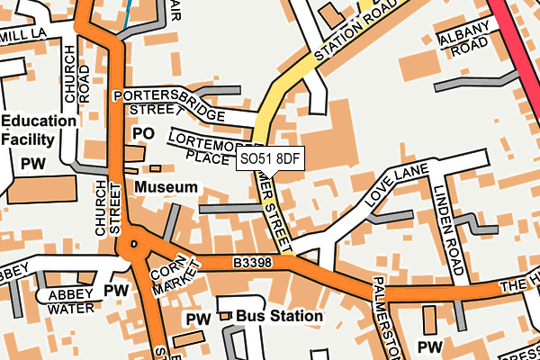 Map of EASTWELL PHOTOGRAPHIC LIMITED at local scale