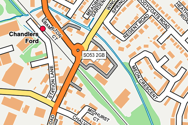 SO53 2GB map - OS OpenMap – Local (Ordnance Survey)