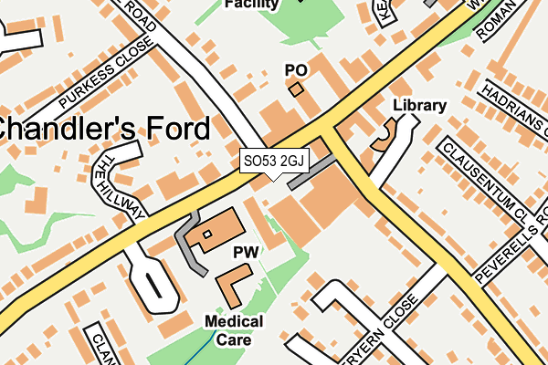 Map of CONCORDE INSURANCE BROKERS LIMITED at local scale