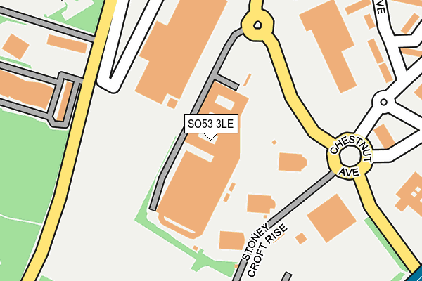 Map of B&Q LIMITED at local scale