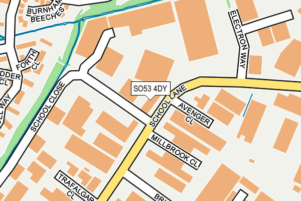Map of PARK GATE DRY CLEANERS LIMITED at local scale
