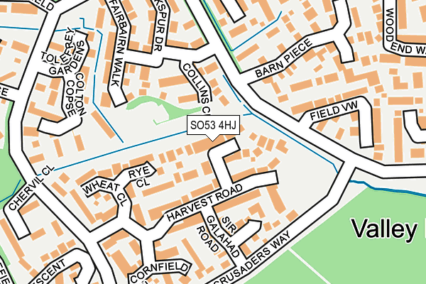 SO53 4HJ map - OS OpenMap – Local (Ordnance Survey)