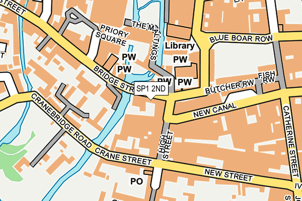 SP1 2ND map - OS OpenMap – Local (Ordnance Survey)