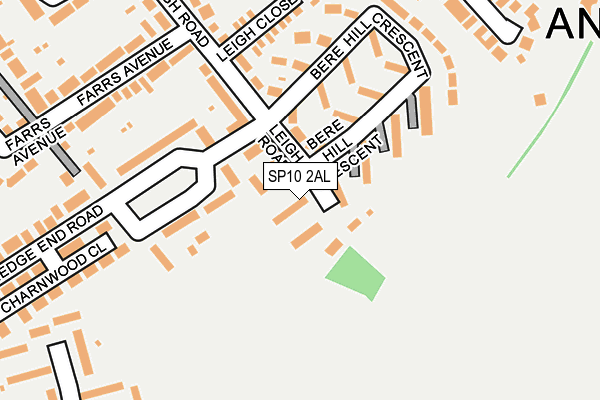 SP10 2AL map - OS OpenMap – Local (Ordnance Survey)