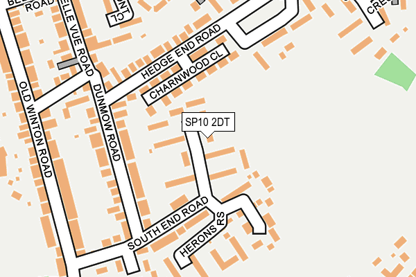 SP10 2DT map - OS OpenMap – Local (Ordnance Survey)