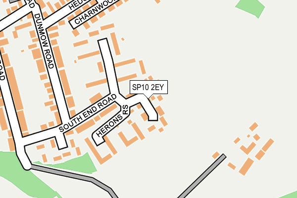 SP10 2EY map - OS OpenMap – Local (Ordnance Survey)