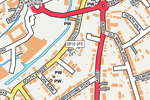 SP10 2FE map - OS OpenMap – Local (Ordnance Survey)
