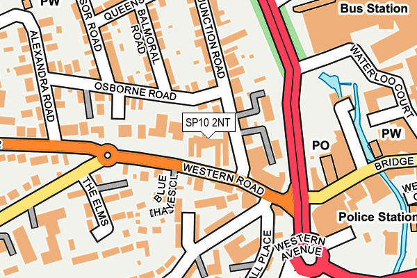 SP10 2NT map - OS OpenMap – Local (Ordnance Survey)