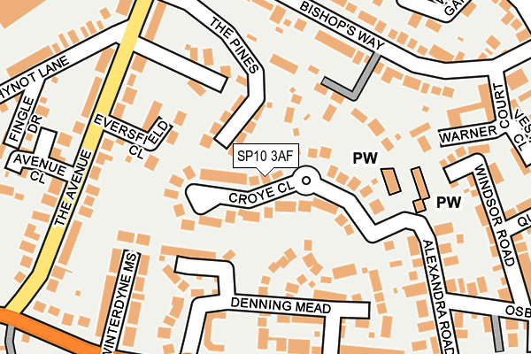 Map of THINK SIGMA LTD at local scale