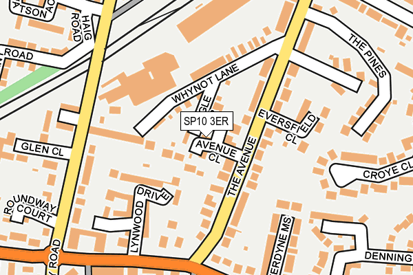 SP10 3ER map - OS OpenMap – Local (Ordnance Survey)