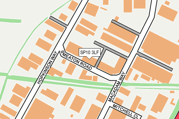 SP10 3LF map - OS OpenMap – Local (Ordnance Survey)