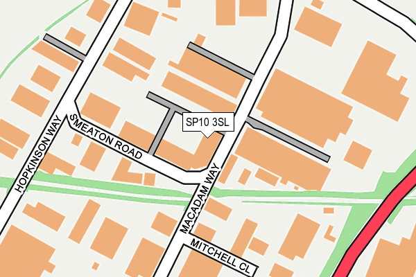 SP10 3SL map - OS OpenMap – Local (Ordnance Survey)