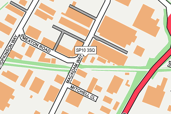 SP10 3SQ map - OS OpenMap – Local (Ordnance Survey)
