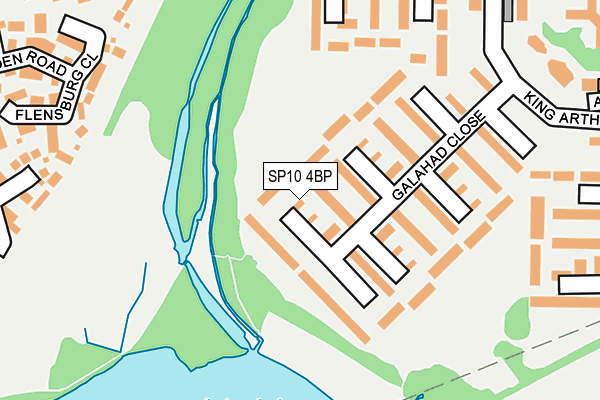 SP10 4BP map - OS OpenMap – Local (Ordnance Survey)