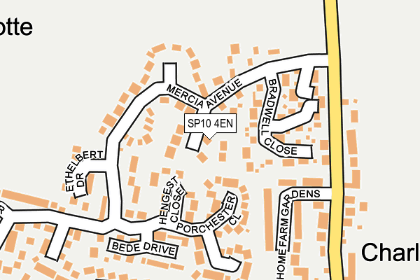 SP10 4EN map - OS OpenMap – Local (Ordnance Survey)