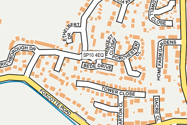 SP10 4EQ map - OS OpenMap – Local (Ordnance Survey)