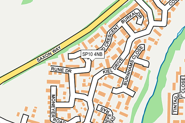 SP10 4NB map - OS OpenMap – Local (Ordnance Survey)