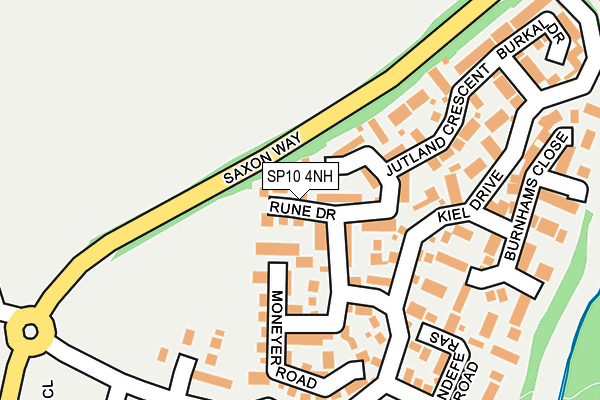 SP10 4NH map - OS OpenMap – Local (Ordnance Survey)