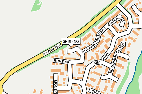 SP10 4NQ map - OS OpenMap – Local (Ordnance Survey)