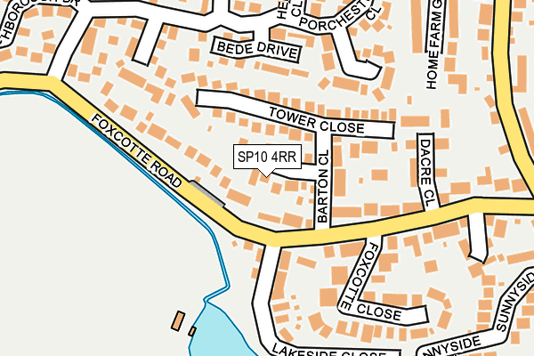 SP10 4RR map - OS OpenMap – Local (Ordnance Survey)