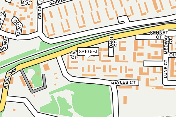 SP10 5EJ map - OS OpenMap – Local (Ordnance Survey)