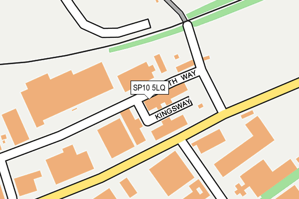SP10 5LQ map - OS OpenMap – Local (Ordnance Survey)