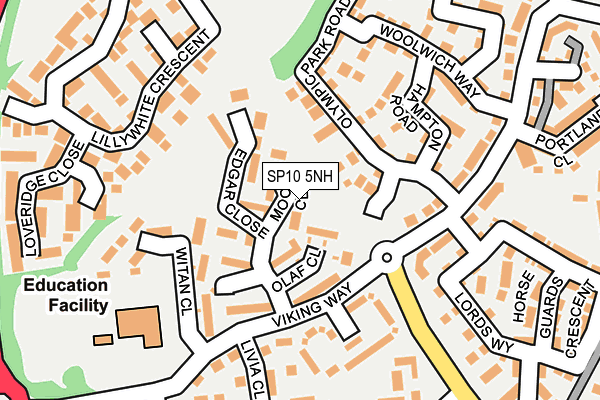 SP10 5NH map - OS OpenMap – Local (Ordnance Survey)