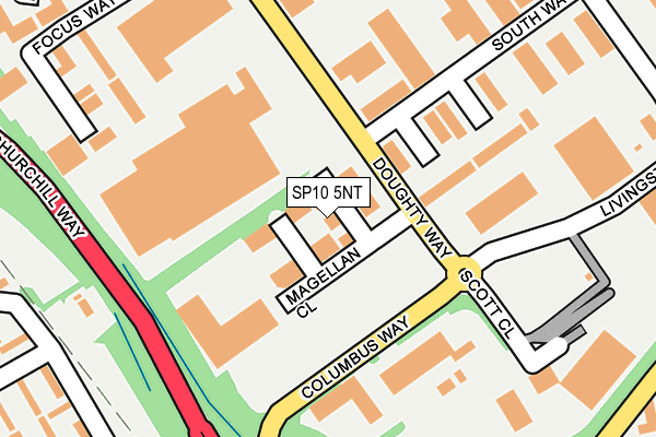 SP10 5NT map - OS OpenMap – Local (Ordnance Survey)