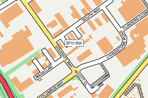 SP10 5NX map - OS OpenMap – Local (Ordnance Survey)