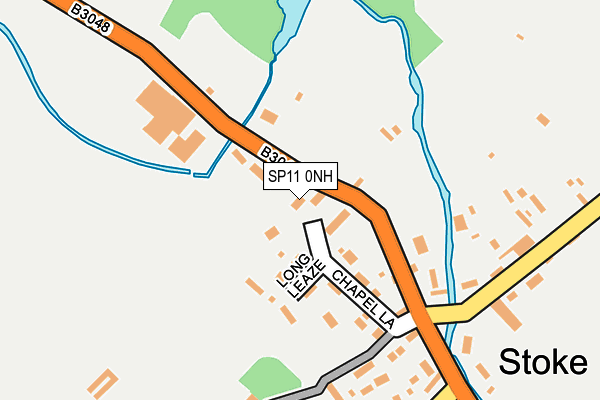 SP11 0NH map - OS OpenMap – Local (Ordnance Survey)
