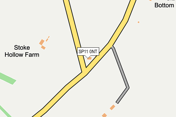 SP11 0NT map - OS OpenMap – Local (Ordnance Survey)