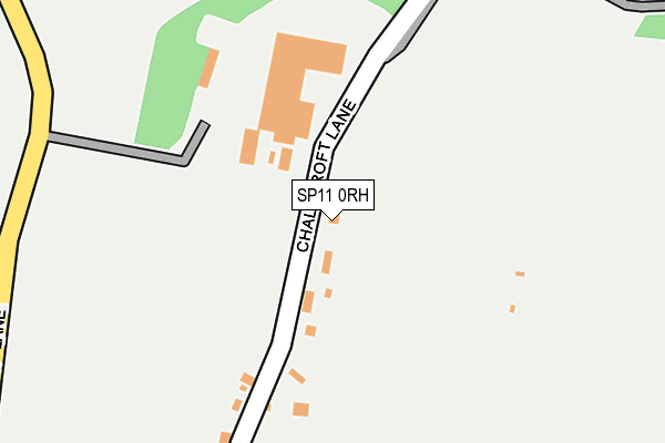 SP11 0RH map - OS OpenMap – Local (Ordnance Survey)