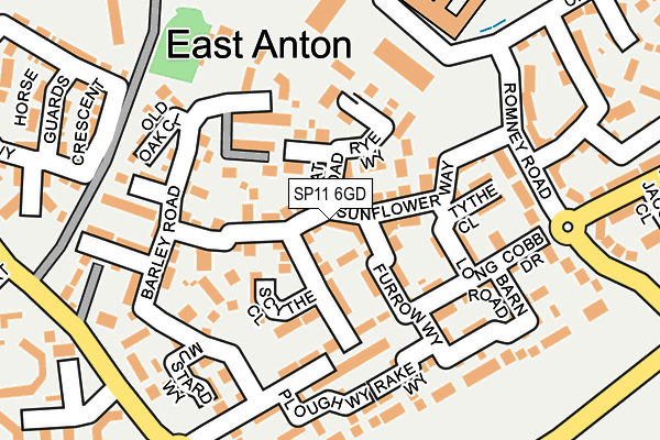 Map of ESCAPE TAILOR LTD at local scale