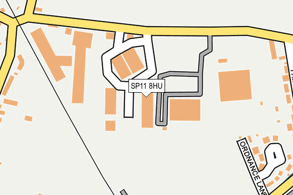 Map of WREN LABORATORIES LIMITED at local scale