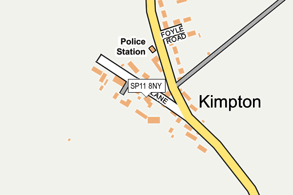 SP11 8NY map - OS OpenMap – Local (Ordnance Survey)