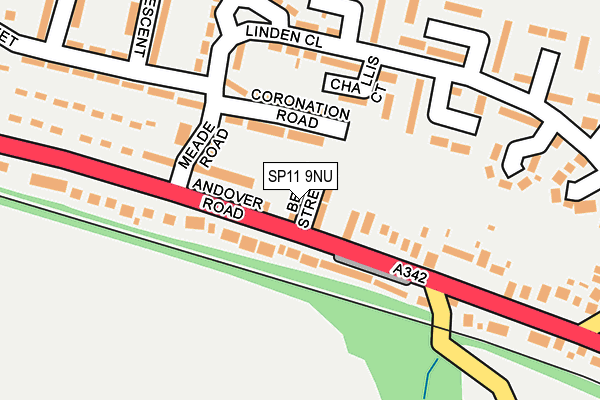 Map of RED POST ASSOCIATES LIMITED at local scale