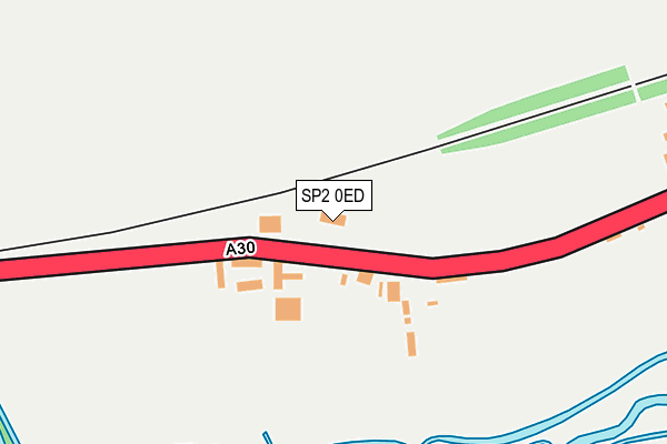 SP2 0ED map - OS OpenMap – Local (Ordnance Survey)