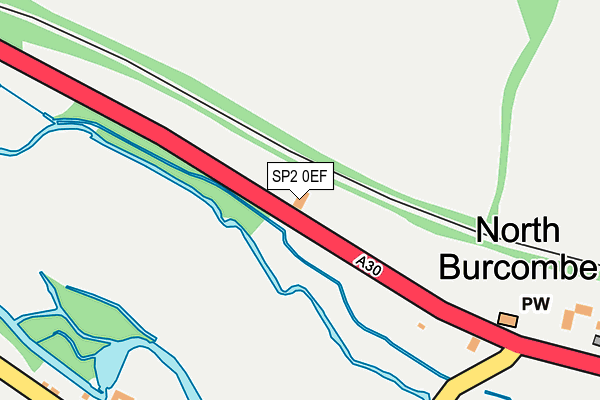 SP2 0EF map - OS OpenMap – Local (Ordnance Survey)