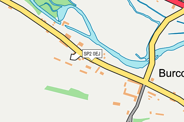SP2 0EJ map - OS OpenMap – Local (Ordnance Survey)