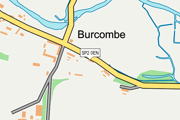 SP2 0EN map - OS OpenMap – Local (Ordnance Survey)