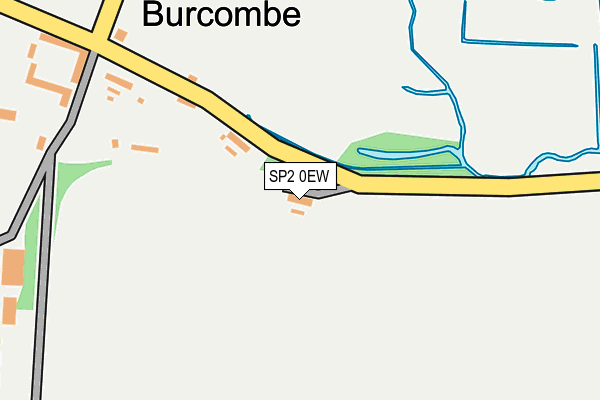 SP2 0EW map - OS OpenMap – Local (Ordnance Survey)