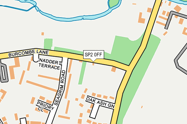 SP2 0FF map - OS OpenMap – Local (Ordnance Survey)