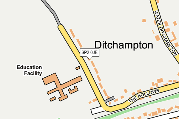 Map of CROCKERS GILLINGHAM LIMITED at local scale