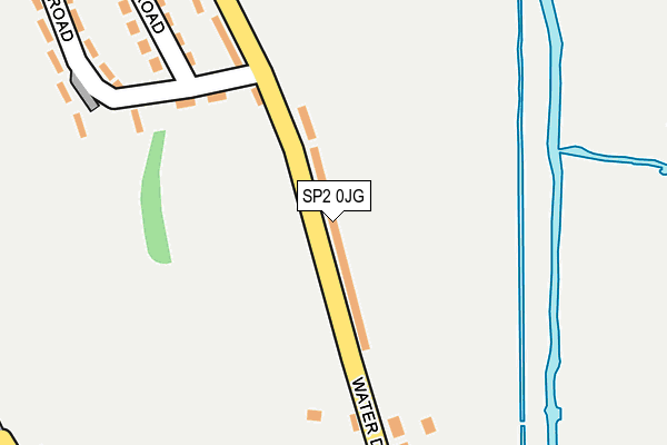 SP2 0JG map - OS OpenMap – Local (Ordnance Survey)
