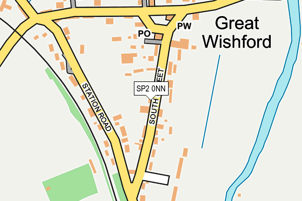 SP2 0NN map - OS OpenMap – Local (Ordnance Survey)