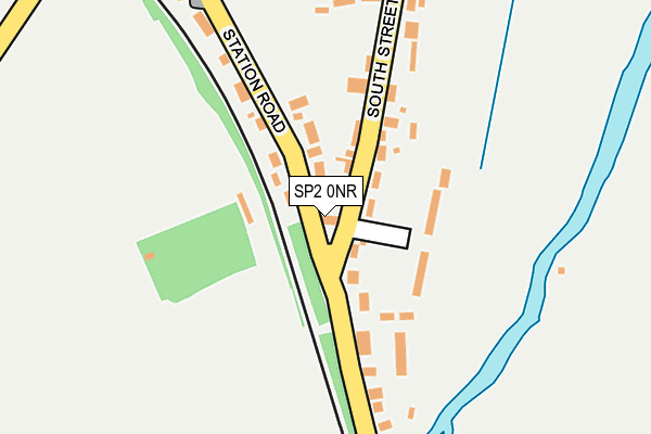 SP2 0NR map - OS OpenMap – Local (Ordnance Survey)