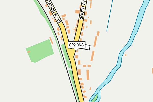 SP2 0NS map - OS OpenMap – Local (Ordnance Survey)