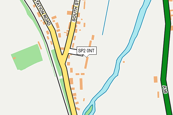 SP2 0NT map - OS OpenMap – Local (Ordnance Survey)