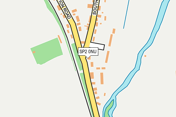 SP2 0NU map - OS OpenMap – Local (Ordnance Survey)